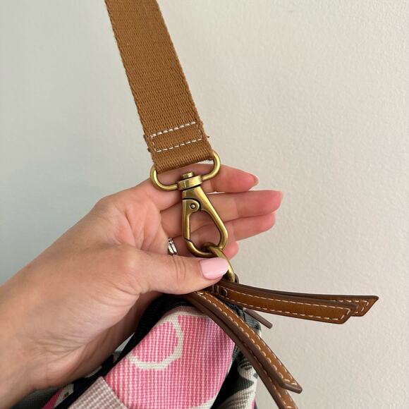 Fossil Eliza Weekender Floral Duffel Tote Bag Multicolor - Picture 7 of 12